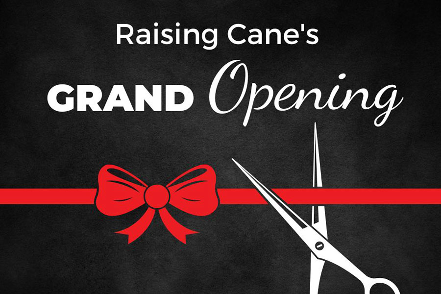Grand Opening Raising Cane's