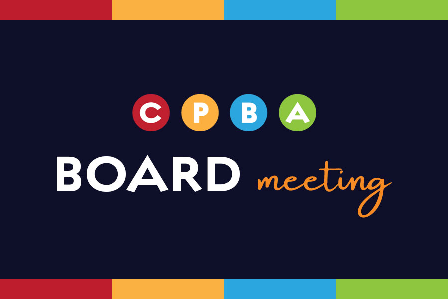 CPBA Board Meeting