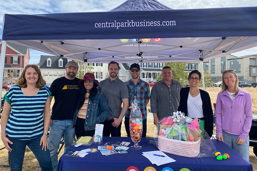 CPBA egg hunt booth