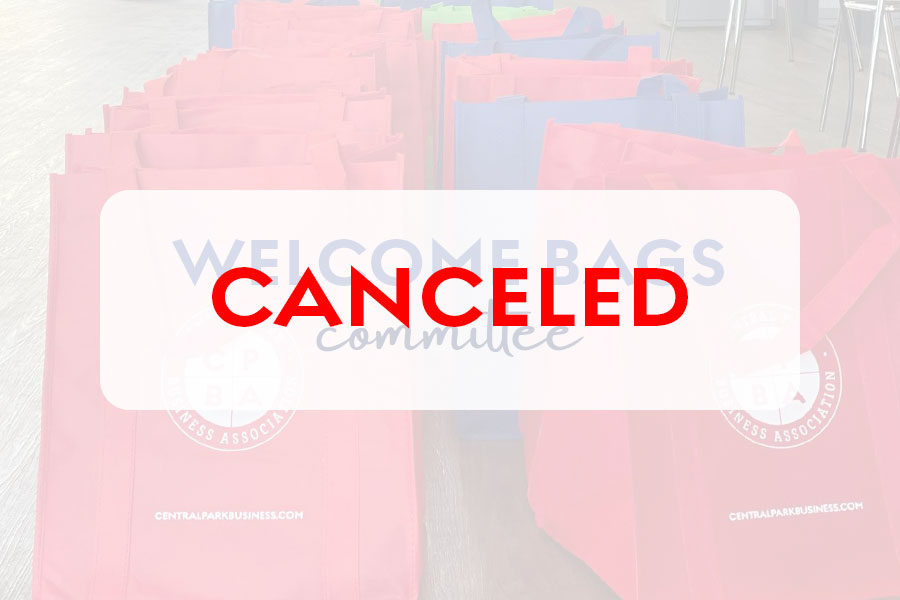 Canceled: Welcome Bags Committee Meeting